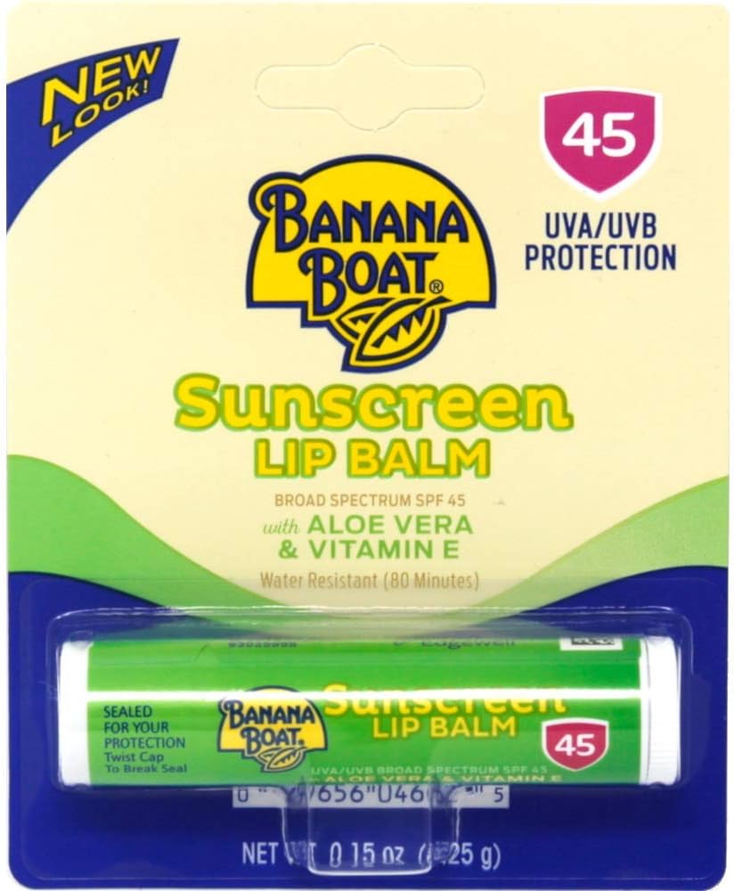 Banana Boat SPF 45 Lip Balm 3-Pack