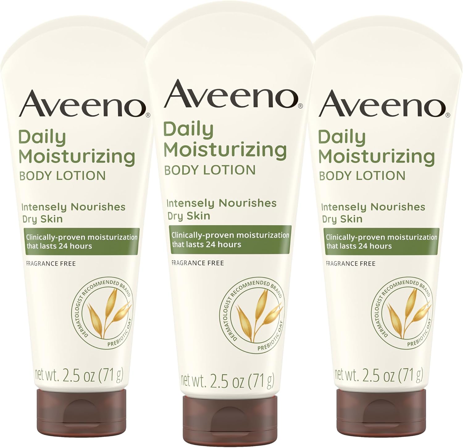 Aveeno Daily Moisturizing Lotion 2.5 oz 3-Pack