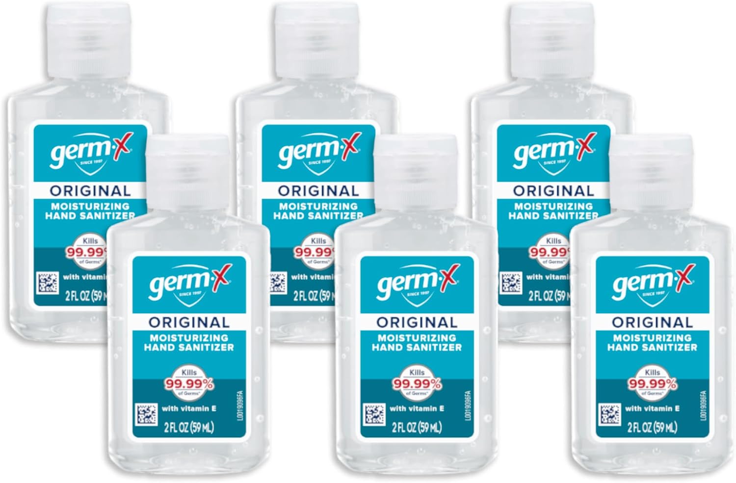 Germ-X Original Hand Sanitizer 2 oz 6-Pack
