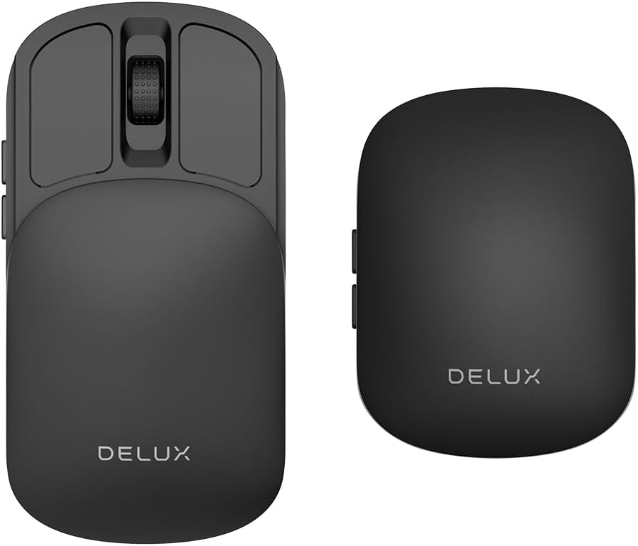 DELUX MF20 Sliding Pocket Mouse