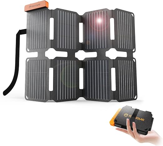 FlexSolar 25W USB-A/USB-C Foldable Solar Panel